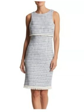 Tweed business casual mini dress by Ann Taylor